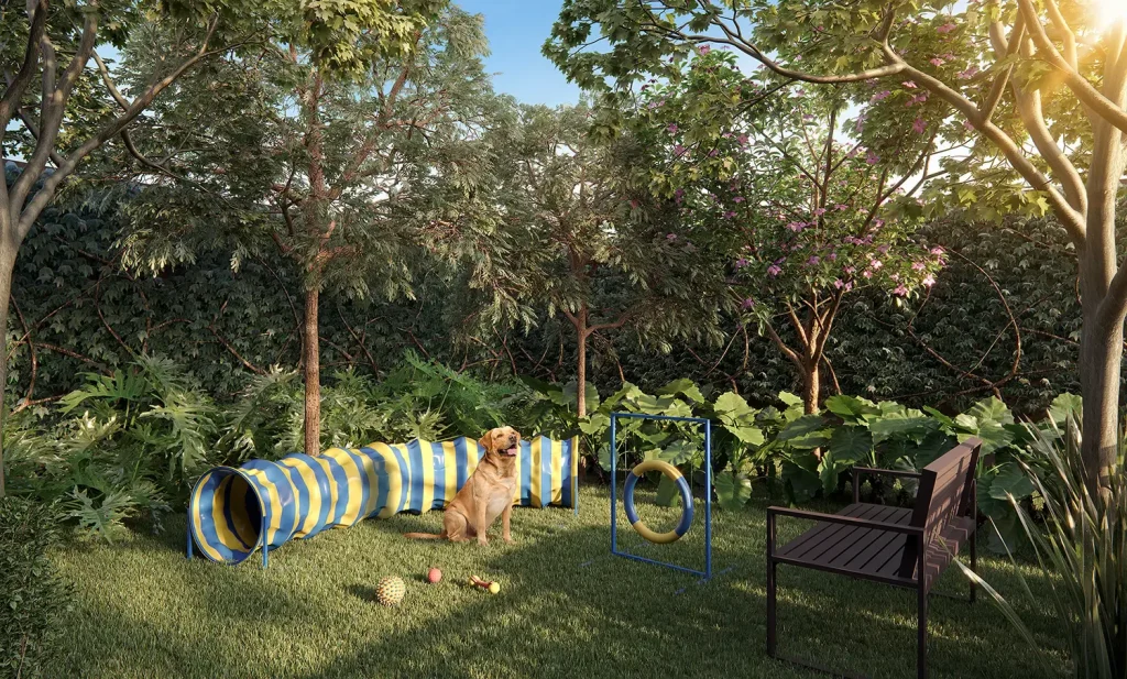 Pet Place Do Gio Jardins, Perspectiva Ilustrada