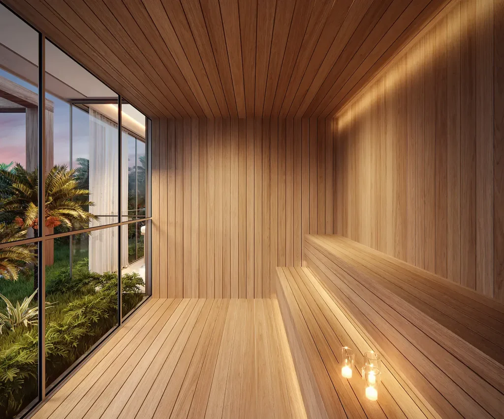 Sauna Do Gio Jardins, Perspectiva Ilustrada